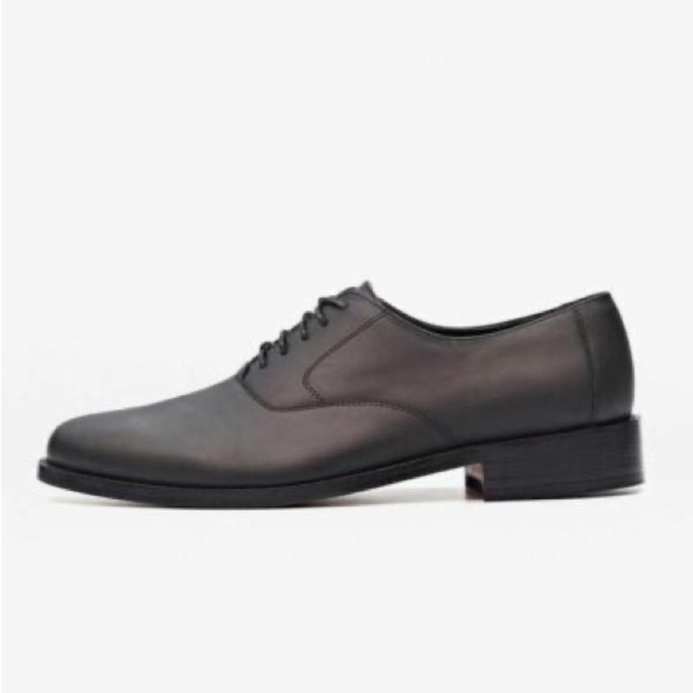 Nisolo Men's Calano Noir Heel, US 11.5